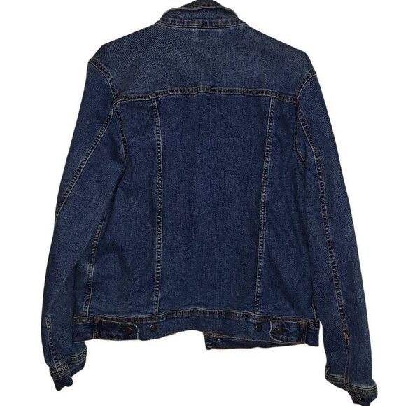 George Stretch Denim Jean Jacket - Picture 7 of 7